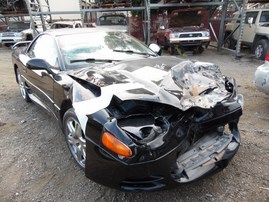 1996 MITSUBISHI 3000GT VR-4 BLACK 3.0L MT 4WD 173835